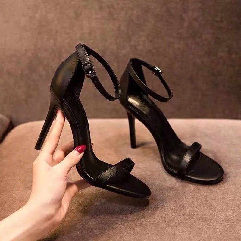 Summer women's high-heeled sandals new style trendy and fashionable with stiletto heel LD407