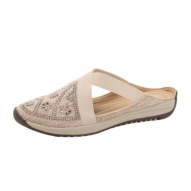 2024 women's casual slip-on comfortable soft walking wear-resistant shoes G845