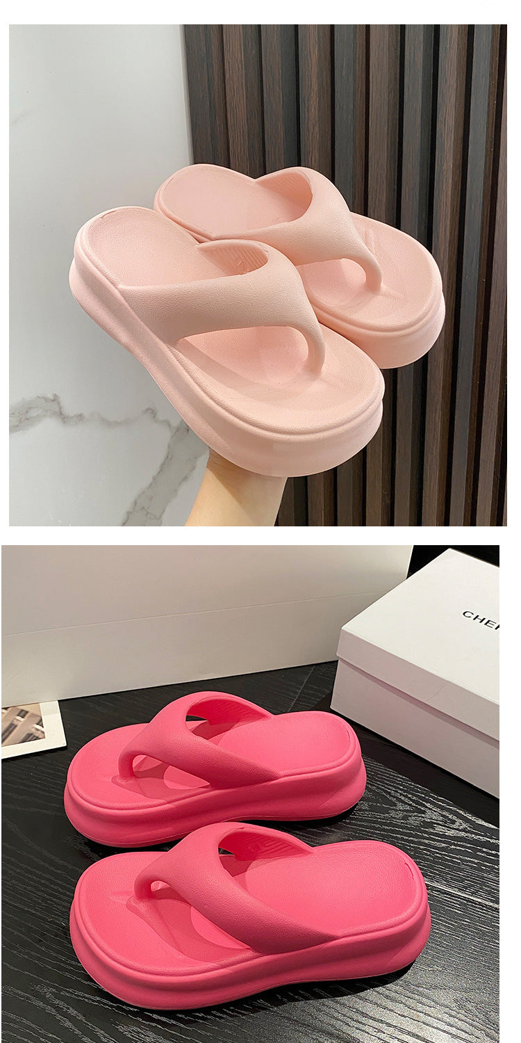 7.0cm thick-soled slippers new summer flip-flops casual slippers CH492