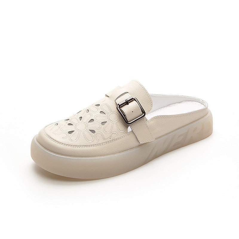 2024 Summer New Comfortable Soft-soled Half-toe Sandals G649