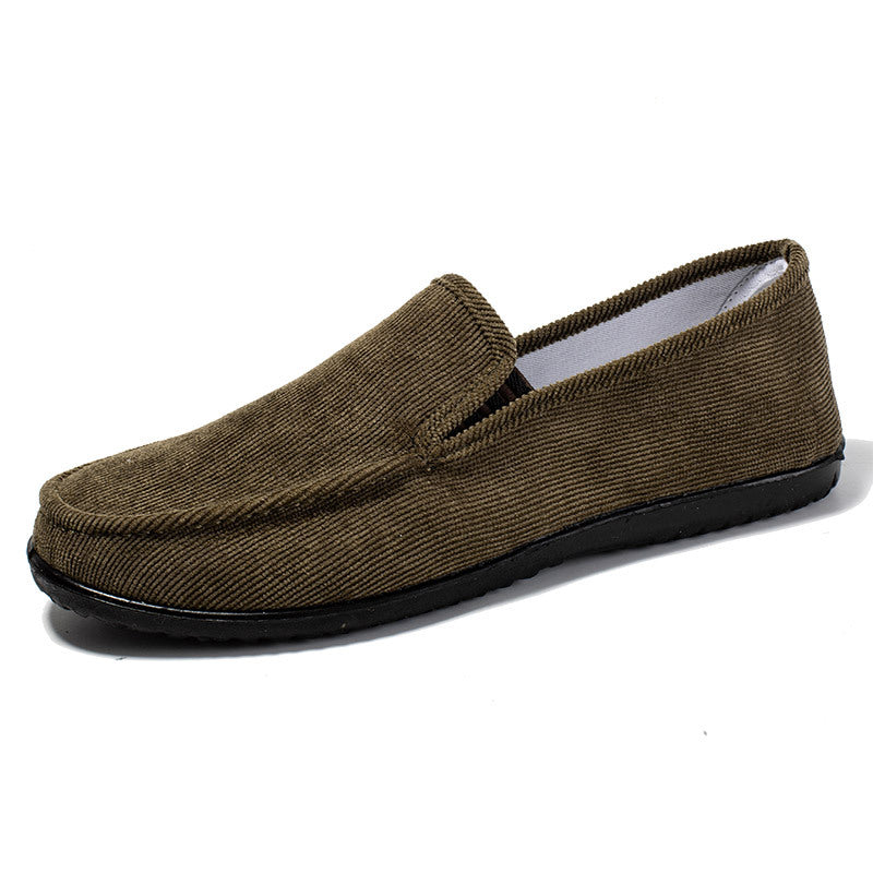 Spring new men's shoes soft sole breathable men's casual shoes light sole slip-on shoes LD366