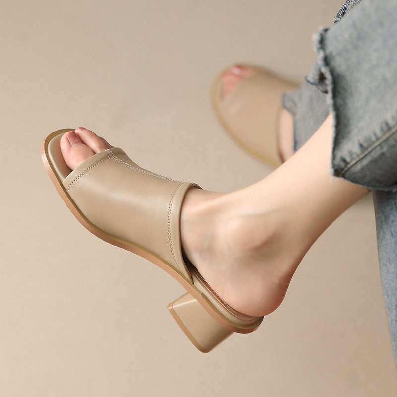 2024 summer new style women's high heel sandals fashionable and comfortable sandals G865