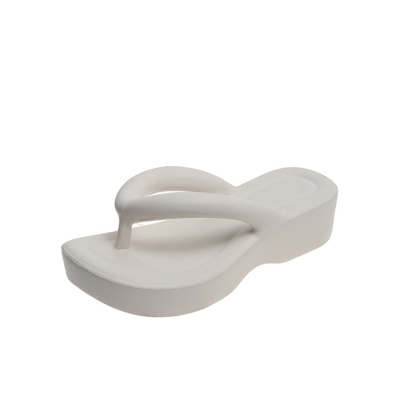 Summer new style flip flops solid color light and simple beach sandals Di516