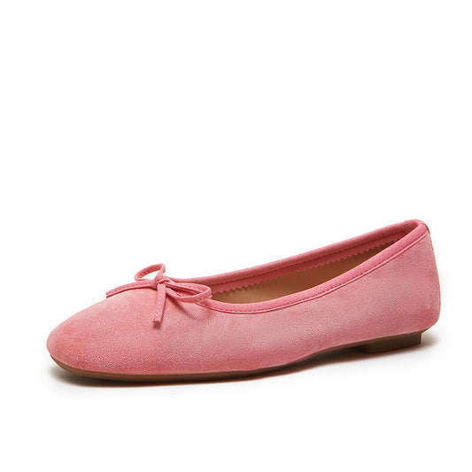 New style shallow mouth bow ballet flats CH725