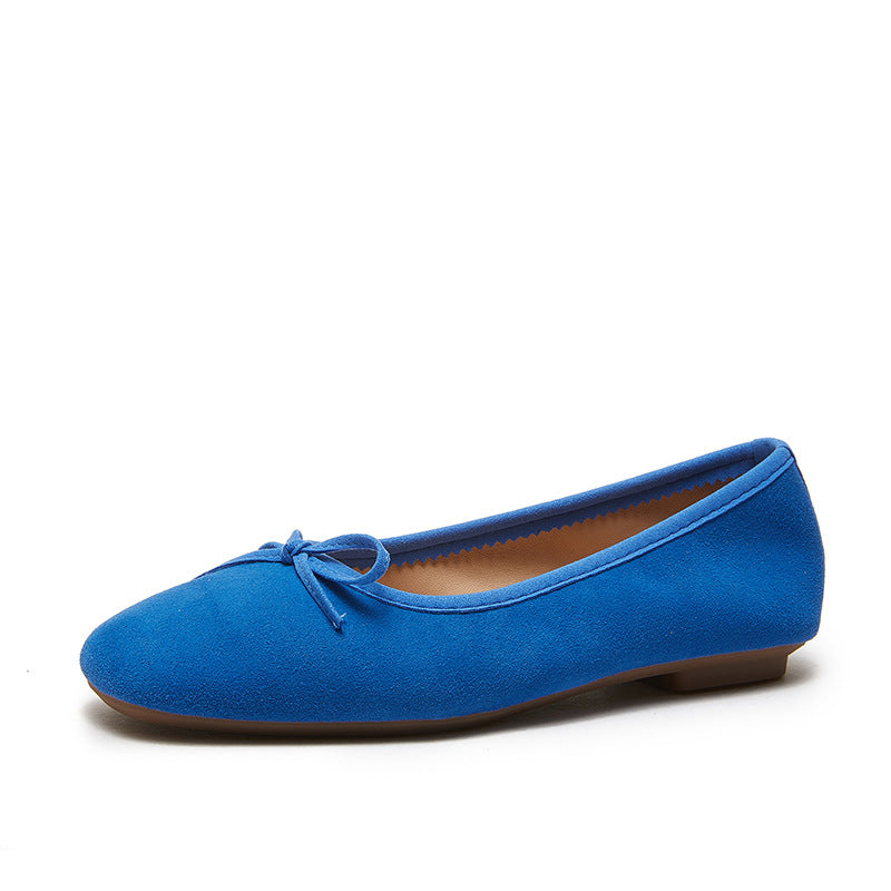 New style shallow mouth bow ballet flats CH725