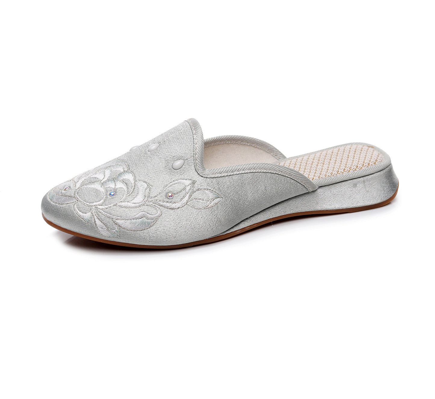 New spring and summer flat-soled embroidered cloth shoes for women G848
