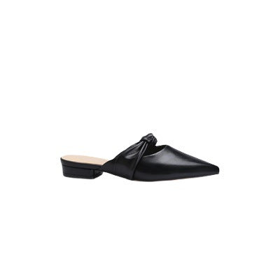 2024 pointed flat sandals French summer half-slippers CH732