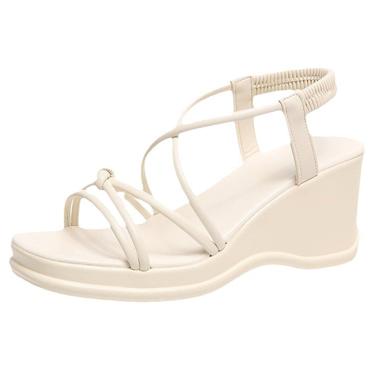 2024 Summer New Comfortable and Versatile Casual Women's Thick-soled Sandals PR150