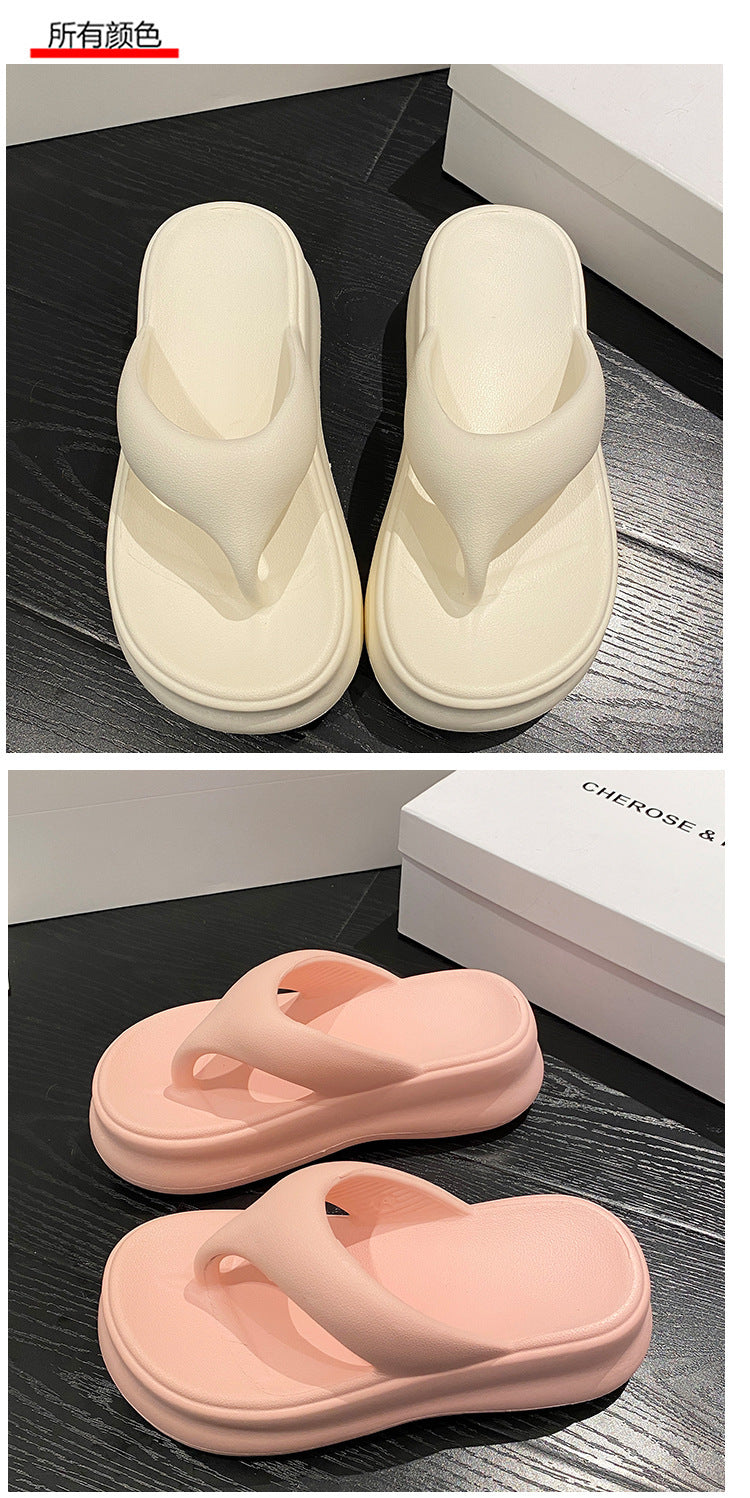 7.0cm thick-soled slippers new summer flip-flops casual slippers CH492