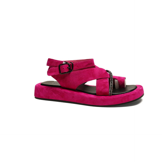 Genuine leather women's shoes high quality sheepskin sandals PR088