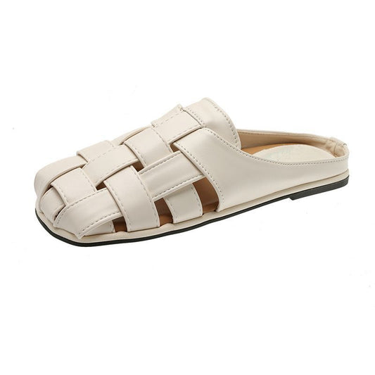 2024 new style outer wear half-slip casual slip-on sandals LY1145