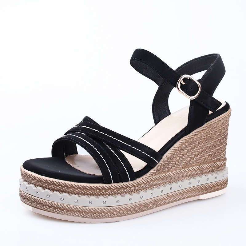 New summer thick-soled 2024 platform-soled lightweight non-slip sandals LD105