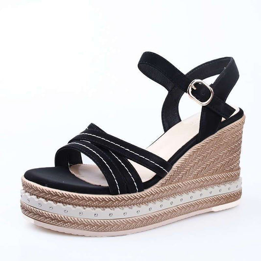 New summer thick-soled 2024 platform-soled lightweight non-slip sandals LD105