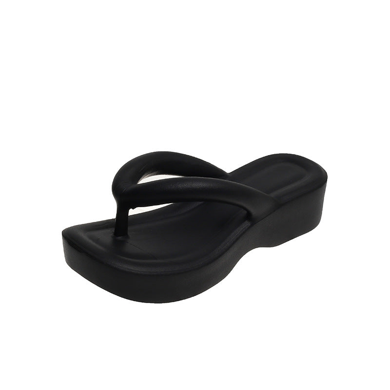 Summer new style flip flops solid color light and simple beach sandals Di516