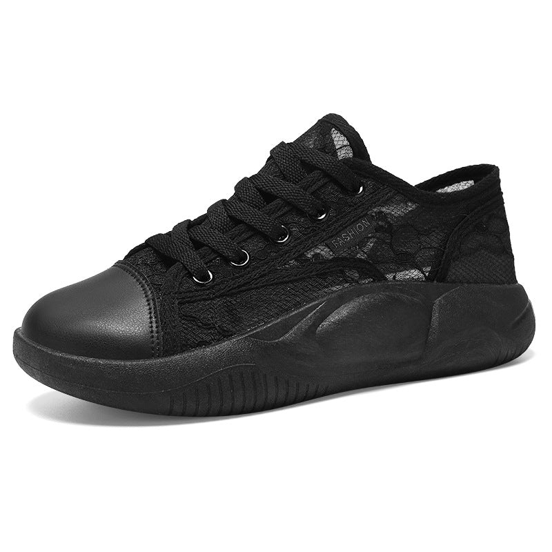 Popular summer all-match lace mesh hollow women's shoes Ba066