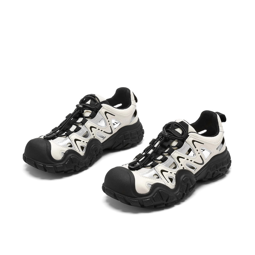 Fashion hollow breathable sandals for women 2024 summer new outdoor sports casual shoes LW004