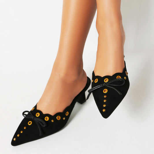 2024 summer high heeled closed toe sandals for women JC100