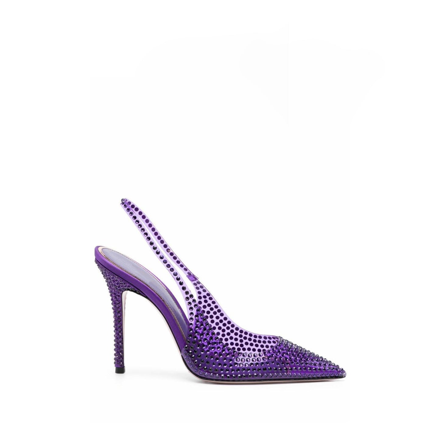 New rhinestone one-strap slingback high heels V259