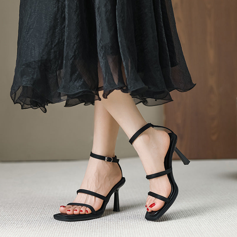 2024 new summer temperament high heels LD430