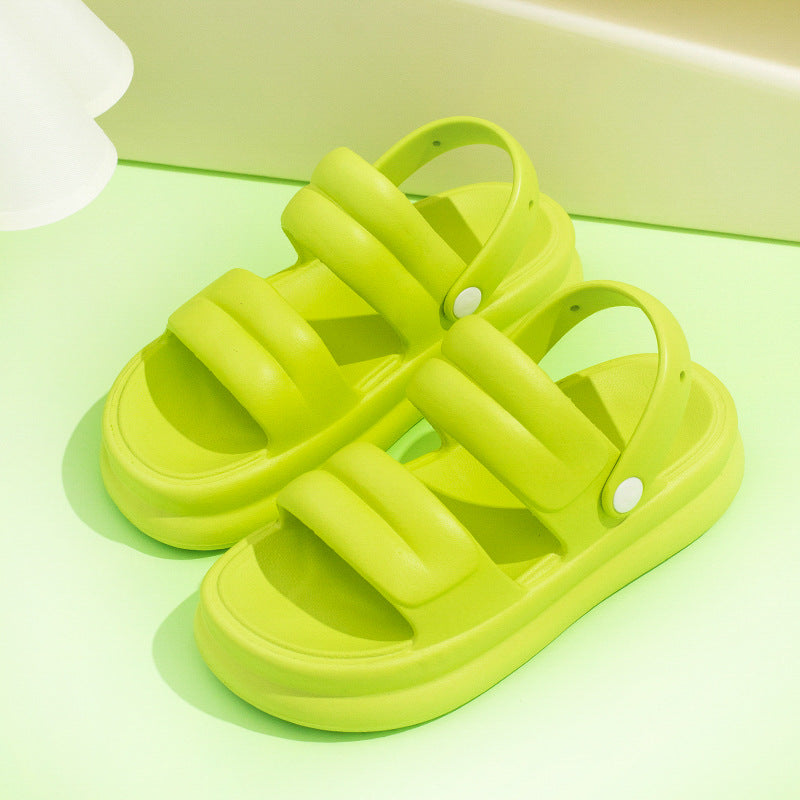 Summer 2024 new thick-soled comfortable two-way sandals G755