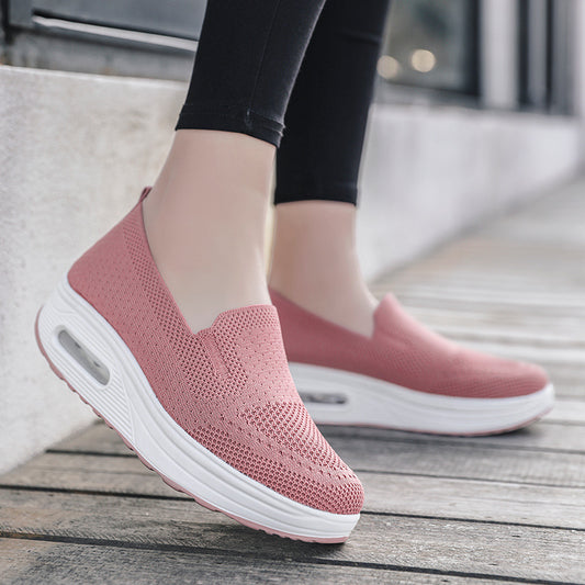 New style thick-soled height-enhancing air-cushioned shoes, casual women's shoes LD219