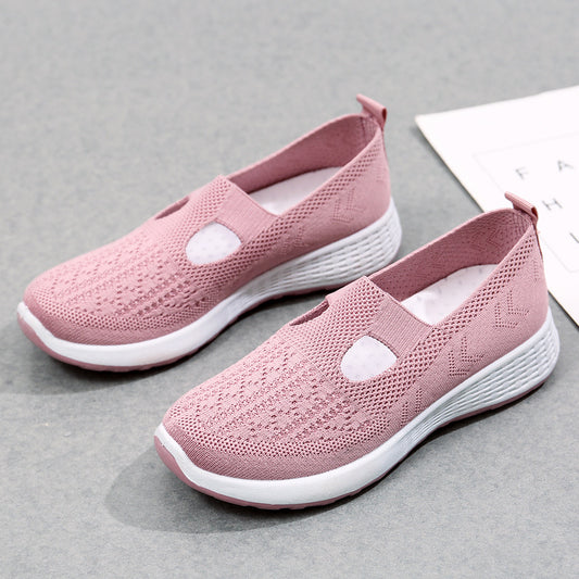 Summer breathable light shoes new style flying mesh sports shoes BU107