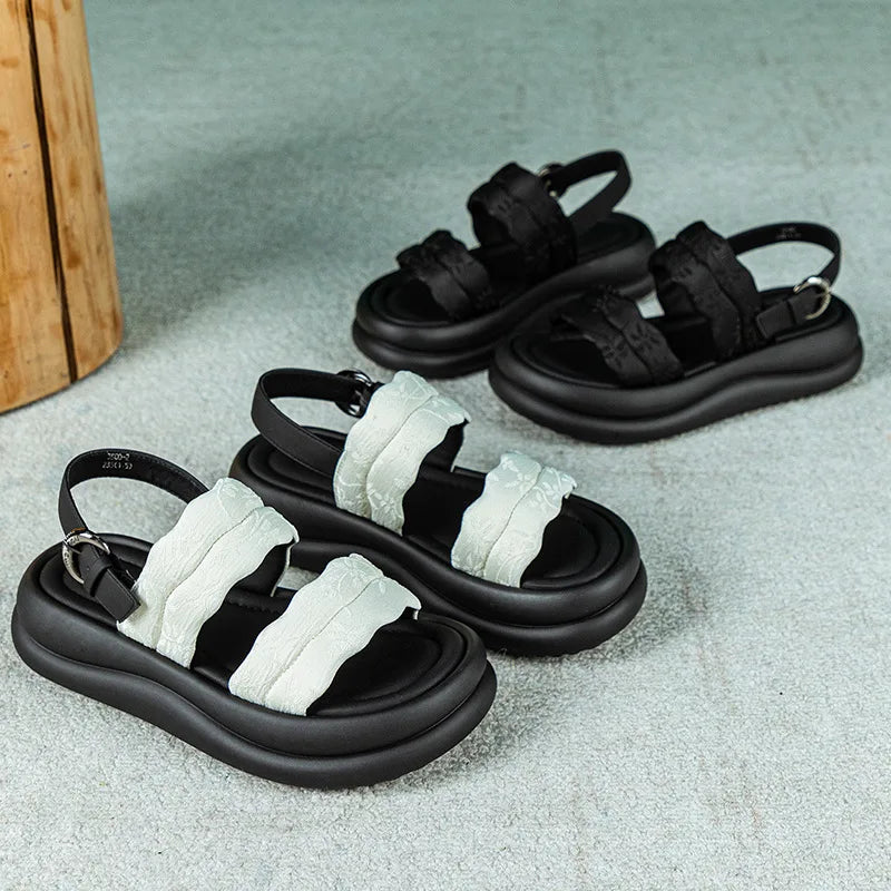 2024 new summer style Roman platform casual thick-soled sandals LD327
